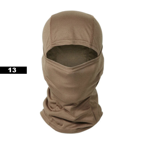 Tactical Balaclava Full Face Mask Set Men Summer Snapback Sun Hat Outdoor Hunting Camouflage Balaclava